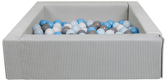 Soft play Corduroy ball pit, home ball pit, indoor, outdoor, ball pit + 200 balls