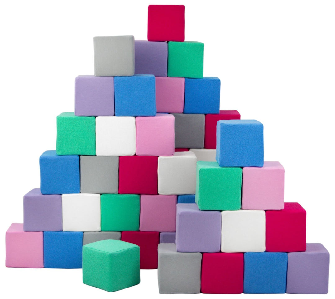 Pyramid set of 45 large foam blocks