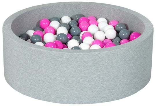 Grey ball pit + 300 balls