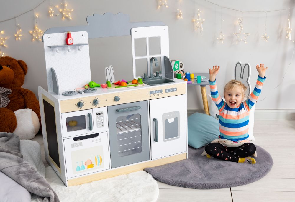 Houten Restaurant &amp; Keuken 2-in-1 