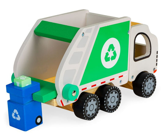 Wooden Recycling Truck