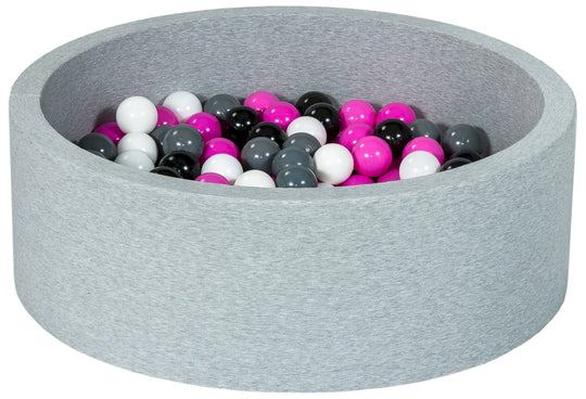 Soft Jersey ball pit with 200 balls