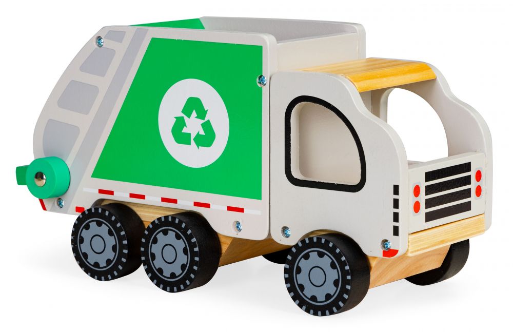 Wooden Recycling Truck