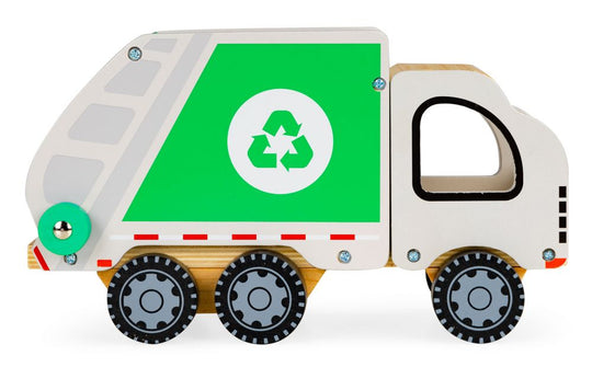 Wooden Recycling Truck