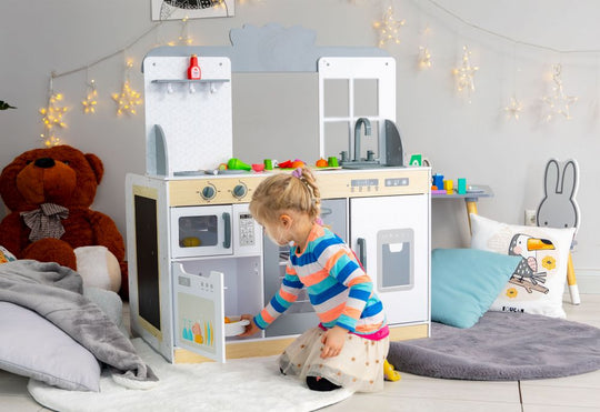 Houten Restaurant &amp; Keuken 2-in-1 