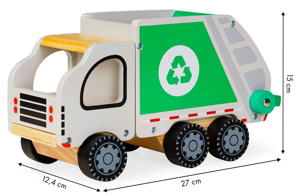 Wooden Recycling Truck
