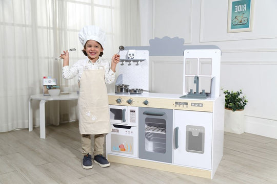 Houten Restaurant &amp; Keuken 2-in-1 