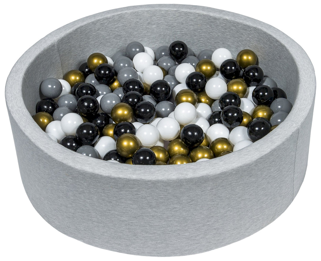 Soft Jersey ball pit with 200 balls
