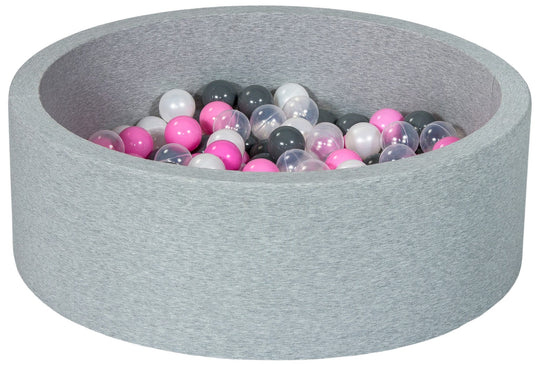 Soft Jersey ball pit with 200 balls