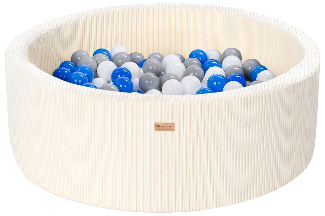 Ball pit + 200 balls, corduroy fabric