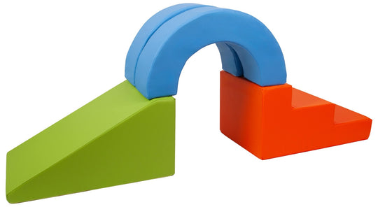 Hoop set of 7 large foam blocks