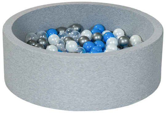 Soft Jersey ball pit with 200 balls