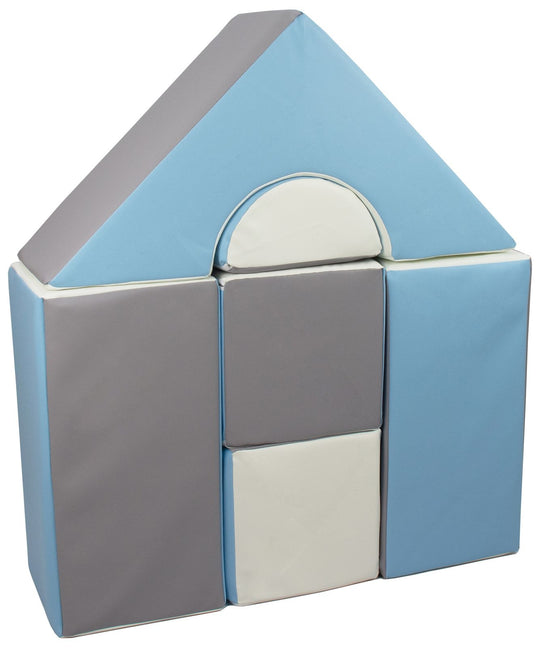 Mini castle set of 6 large foam blocks