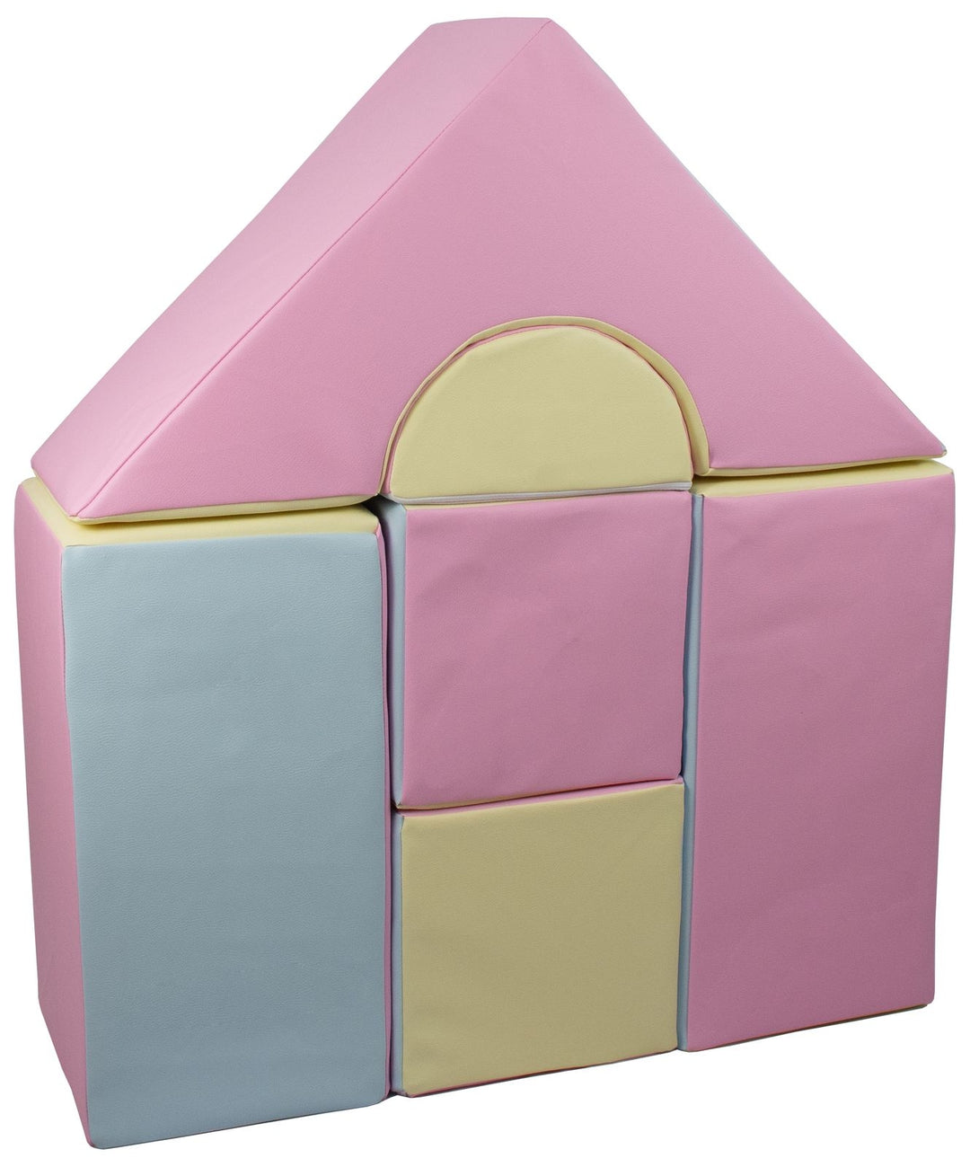 Mini castle set of 6 large foam blocks