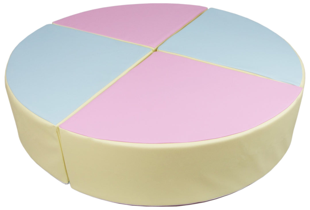 Wheel set of 4 large foam blocks