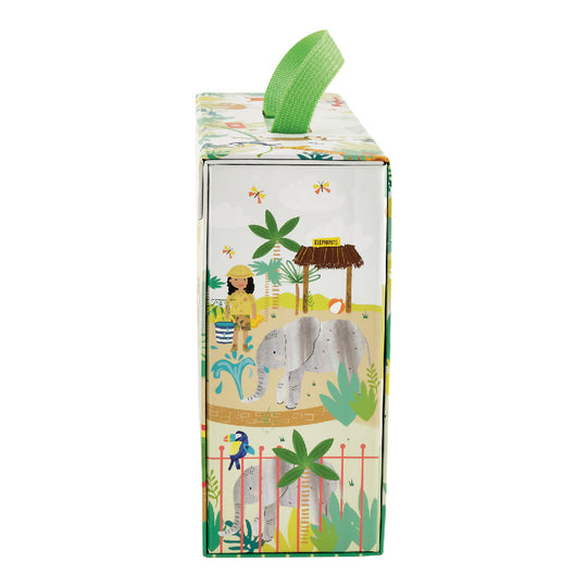 Playbox with Wooden Pieces - Jungle &amp; Zoo