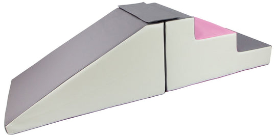 Slide + steps set of 2 large foam blocks