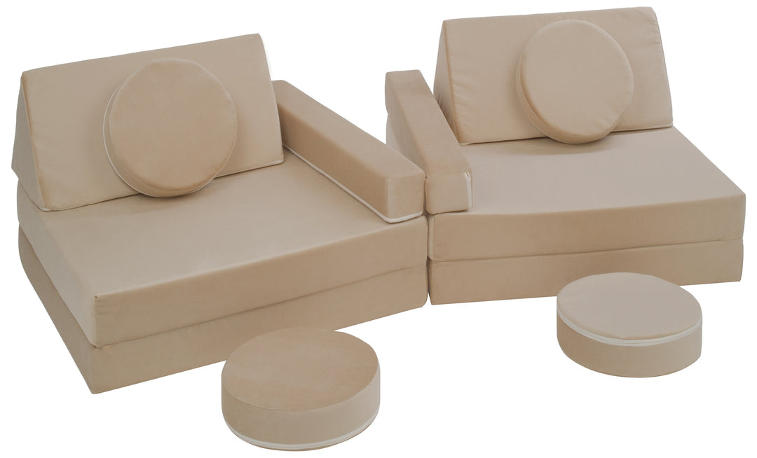 Modular kids sofa, foam blocks