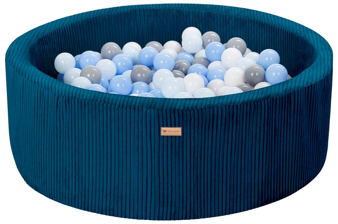 Ball pit + 300 balls, corduroy fabric