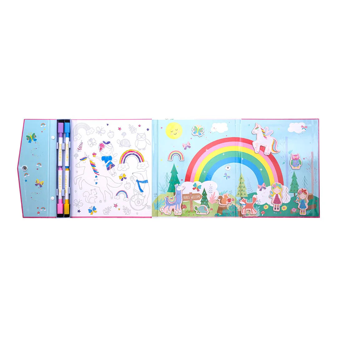 Magnetische Multiplay-scène - Regenboogfee