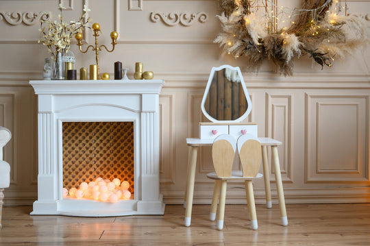 Princess Beauty Table with Mirror - Tulip