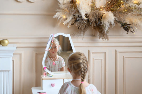 Princess Beauty Table with Mirror - Tulip