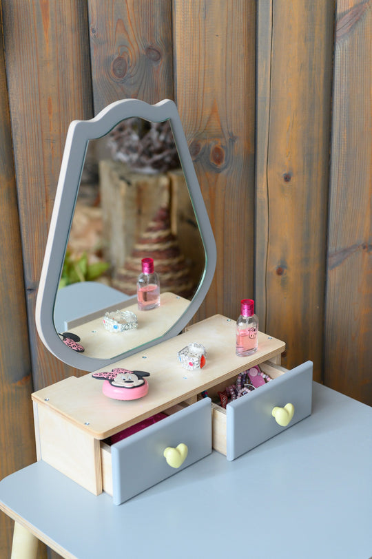 Princess Beauty Table with Mirror - Tulip