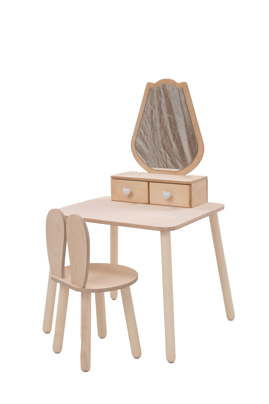 Princess Beauty Table with Mirror - Tulip