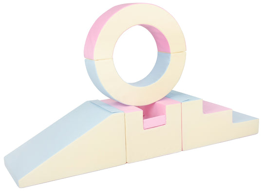 Hoop set of 7 large foam blocks