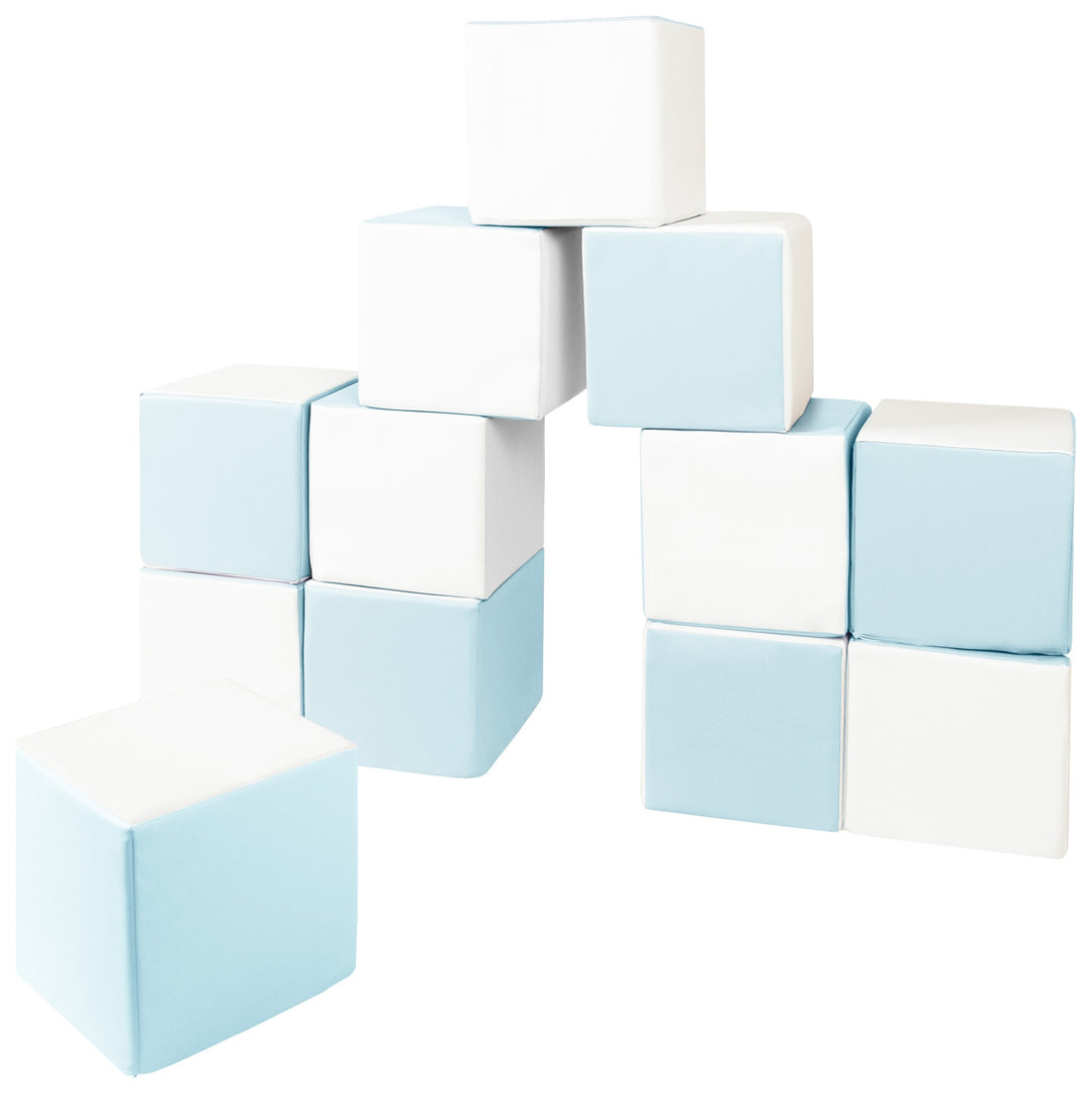 Soft Play Cubes, 12 building blocks for kids