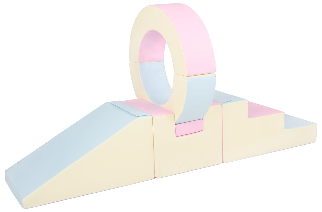 Hoop set of 7 large foam blocks