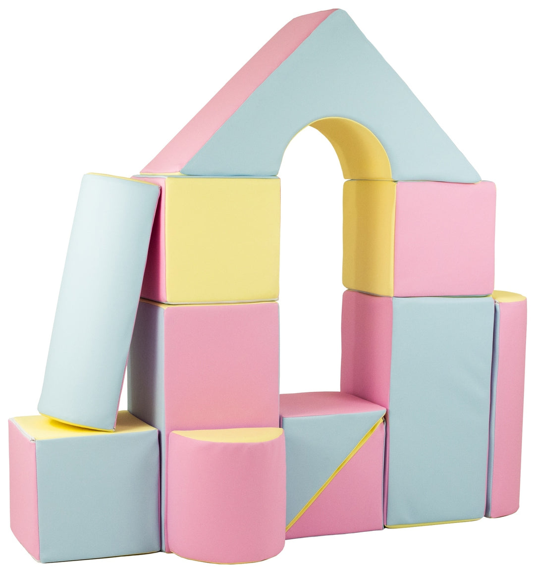 Castle set of 11 large foam blocks