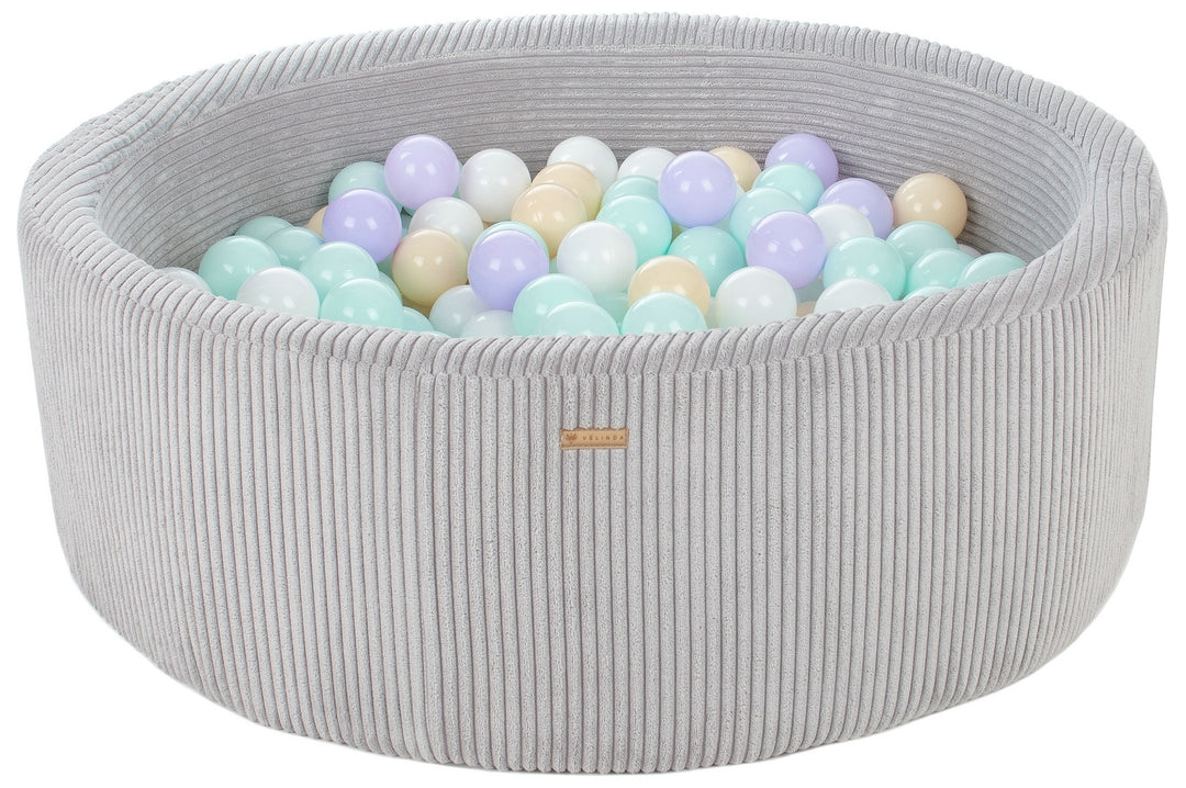 Ball pit + 300 balls, corduroy fabric
