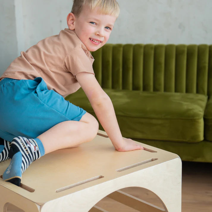 Ette Tete CUBITRI® Klimspeelkubus met touwvenster