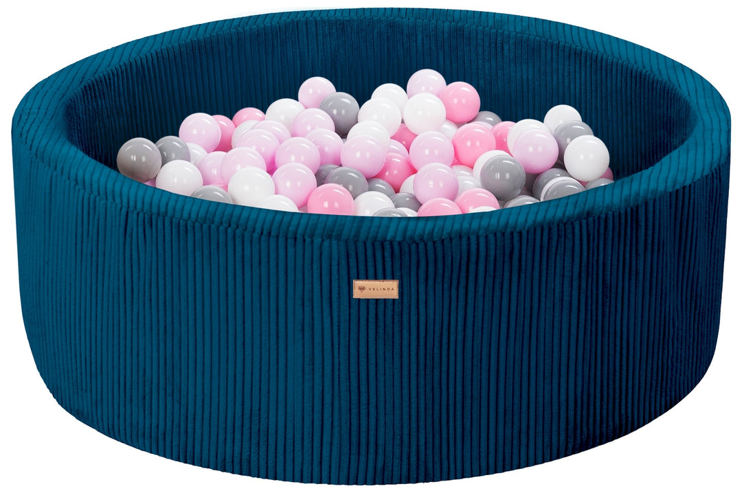 Ball pit + 300 balls, corduroy fabric