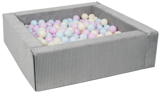 Soft play Corduroy ball pit, home ball pit, indoor, outdoor, ball pit + 200 balls