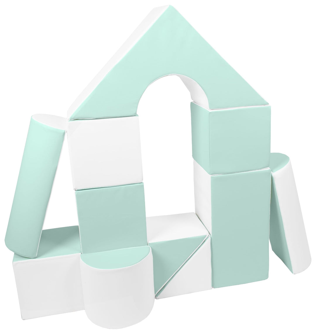 Castle set of 11 large foam blocks
