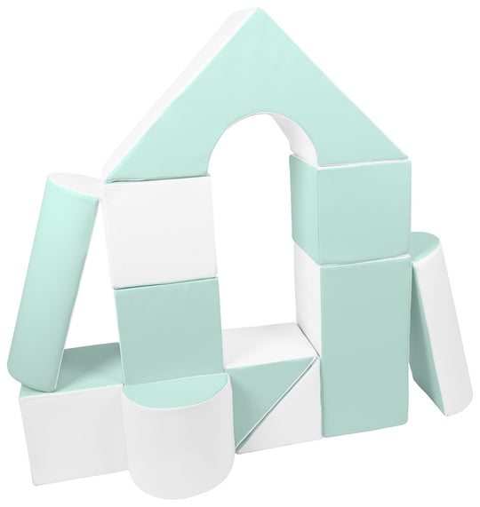 Castle set of 11 large foam blocks