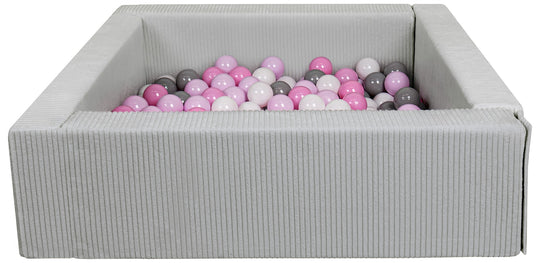 Soft play Corduroy ball pit, home ball pit, indoor, outdoor, ball pit + 200 balls