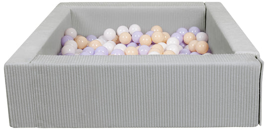 Soft play Corduroy ball pit, home ball pit, indoor, outdoor, ball pit + 200 balls