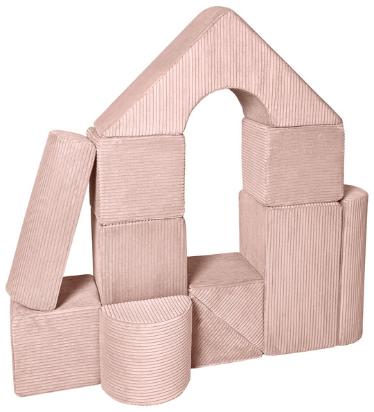 Castle set of 11 large foam blocks