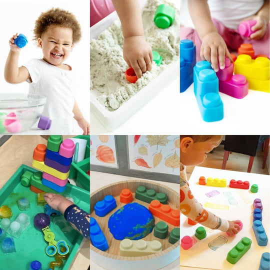 Zachte Bioblokken Set - 21 stuks