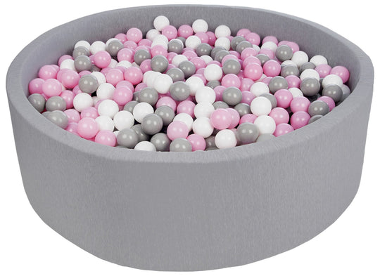 Soft Jersey ball pit with 1200 balls, diameter 125 cm