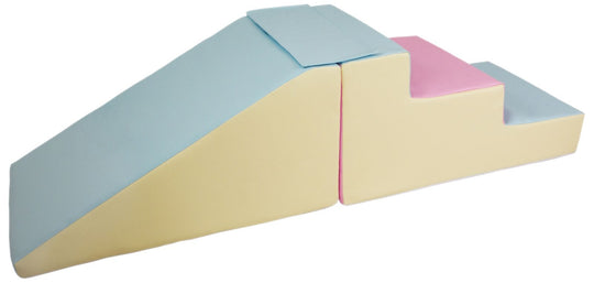 Slide + steps set of 2 large foam blocks