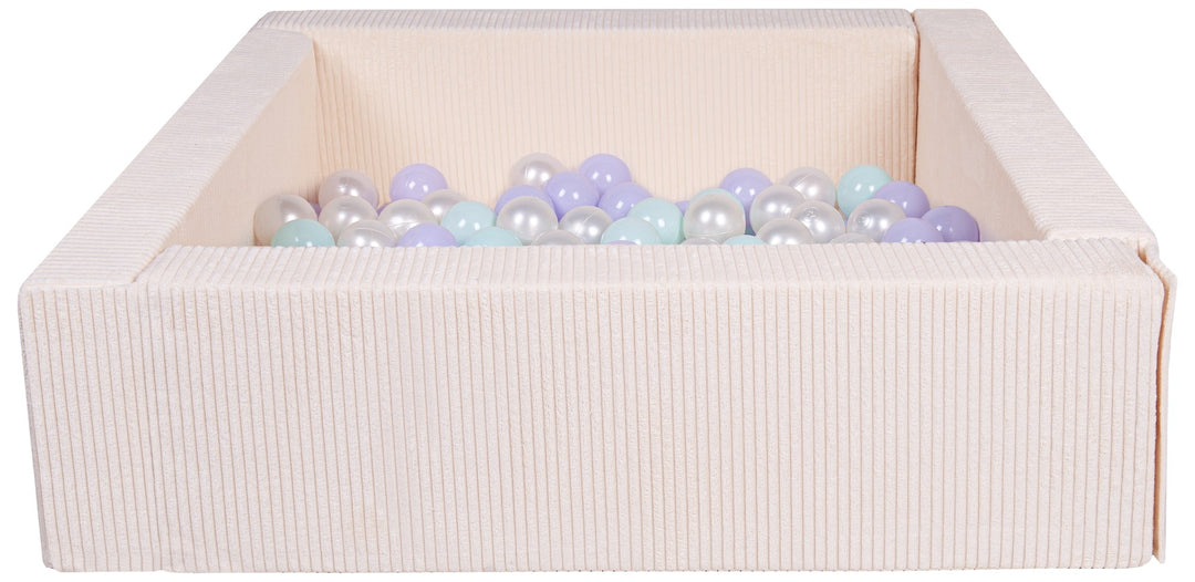 Soft play Corduroy ball pit, home ball pit, indoor, outdoor, ball pit + 200 balls