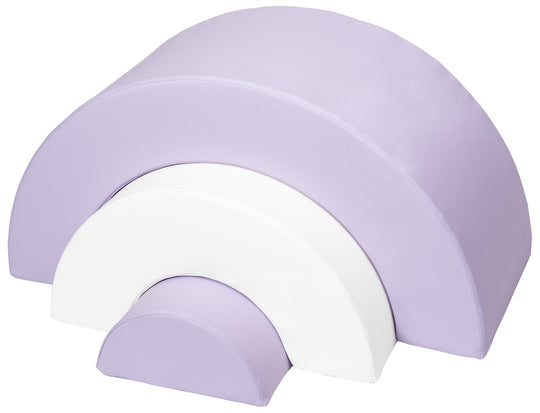 Mini rainbow set of 3 large foam blocks