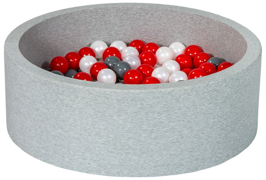 Soft Jersey ball pit with 200 balls