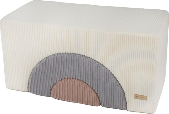 Rainbow set of 3 large foam blocks