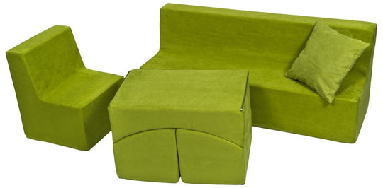 Soft Foam Furniture 3 pcs set: Chair+Sofa+Coach