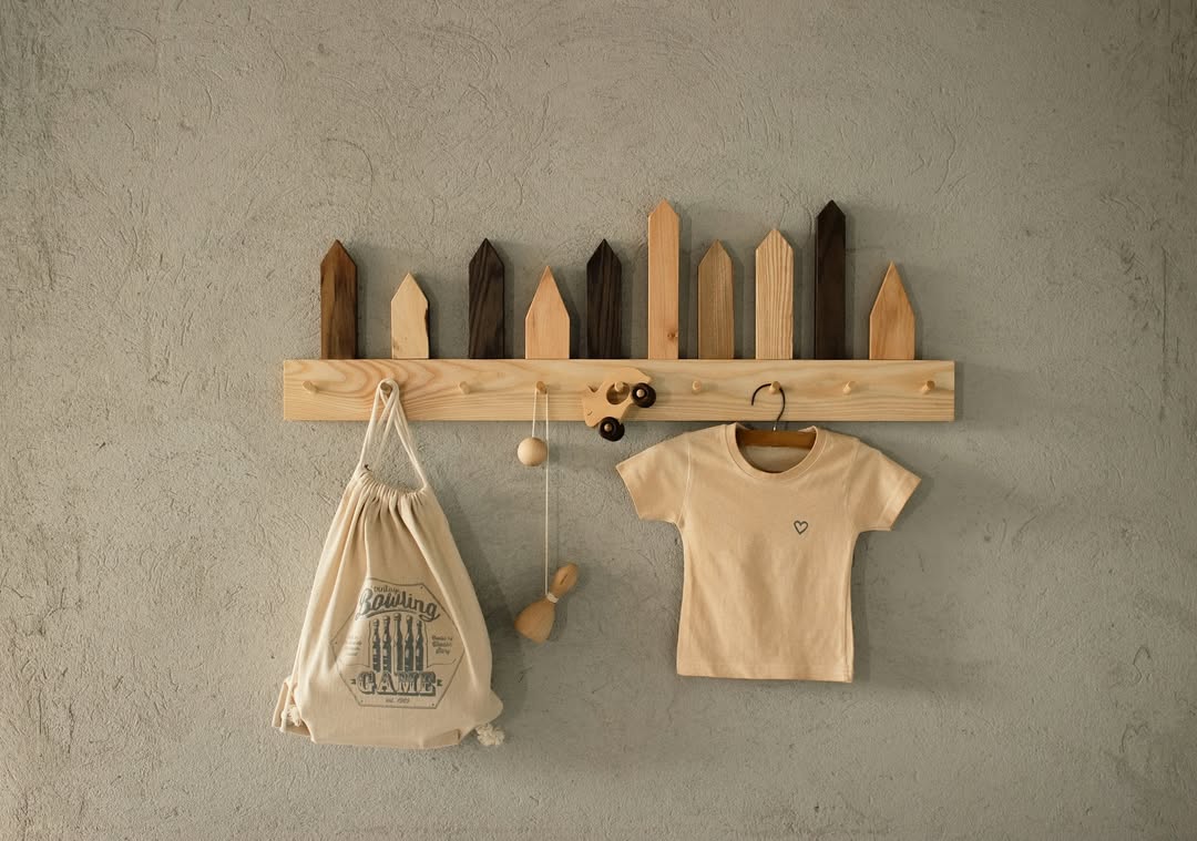 Wooden Toy on Wheels - Rabbit